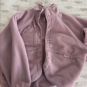 Free People Movement - Hit the Slopes - Lavender Fleece Jacket
